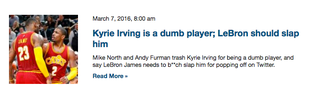 Illustration for article titled We Are Witnessing The Death Of The Hot Sports Take